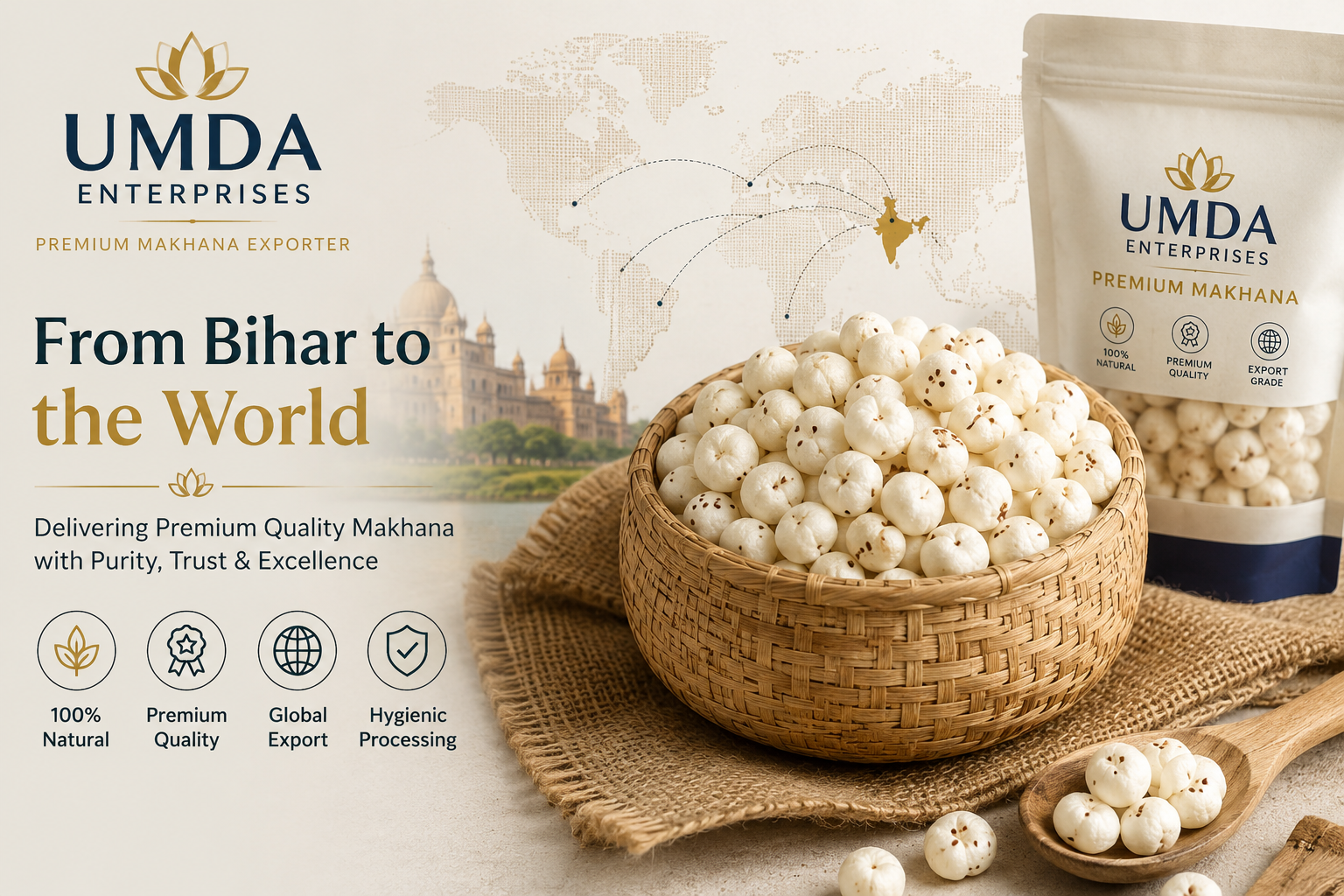 UMDA Enterprises Premium Makhana